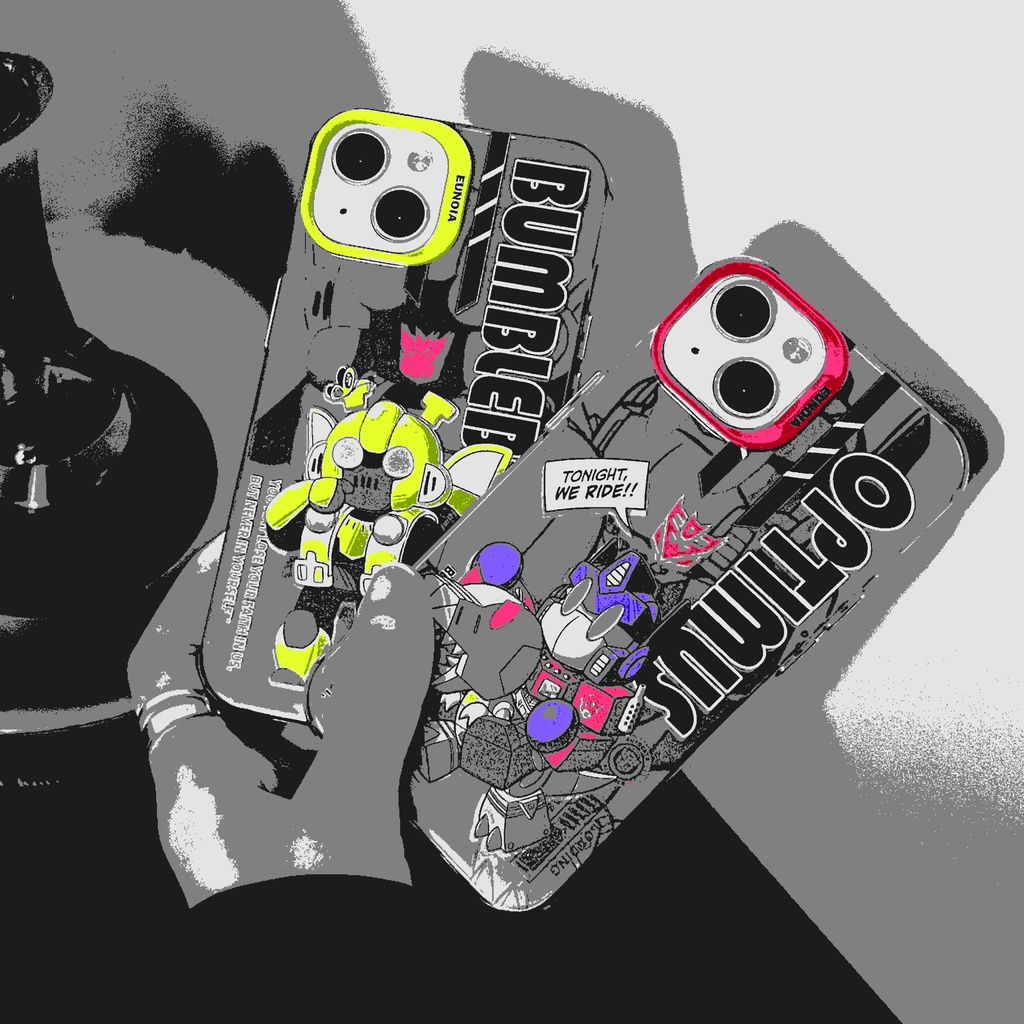 Ốp Điện Thoại Tpu Mềm Nhám Trong Suốt Chống Sốc In Hình Bumblebee Cho iPhone 14 13 12 11 Pro Max