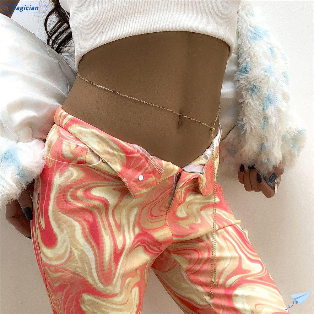 Dây Xích Đeo Thắt Lưng Thiết Kế Đơn Giản Điều Chỉnh Được Cho Nữ