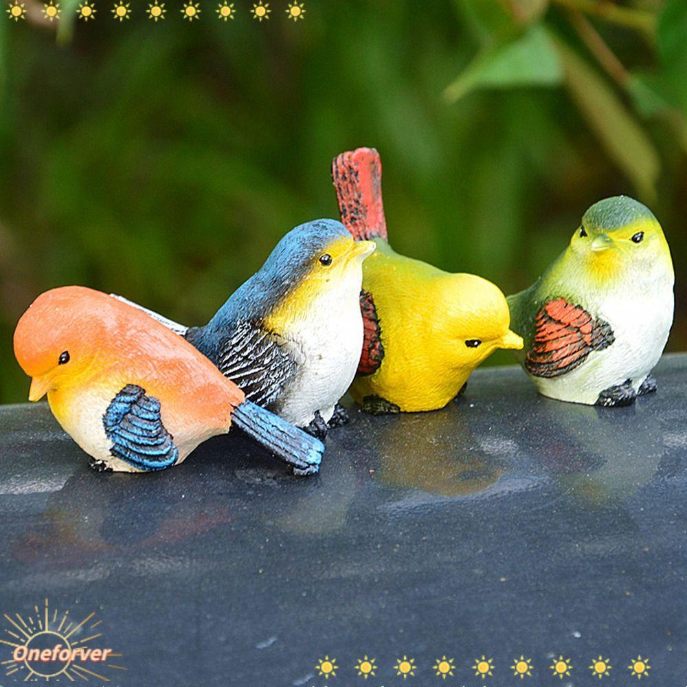 Mô Hình Chim Dùng Trang Trí Vườn Nhà Búp Bê DIY Mẫu Mới