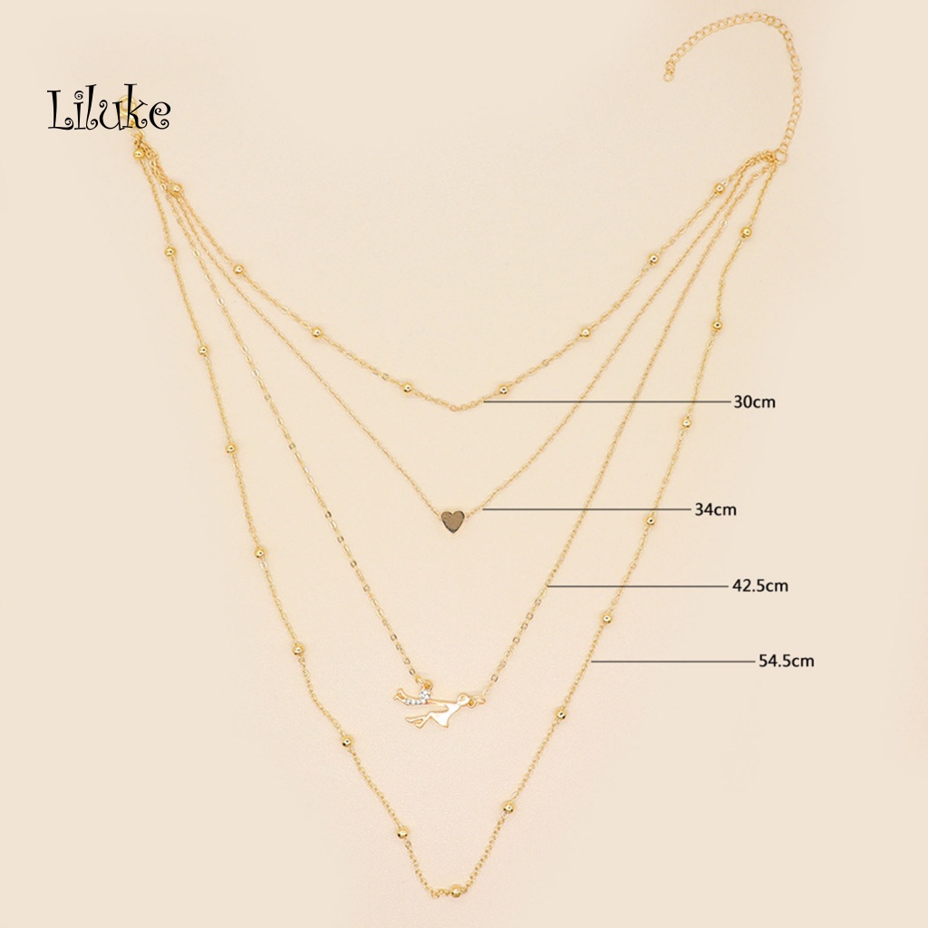 Vòng cổ Hợp Kim Trang Trí Hình Bàn Tay Mẹ Và Bé Đính Đá Thời Trang Cho Nữ