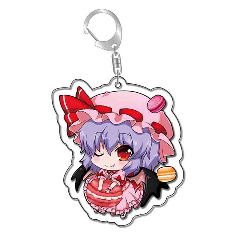 Móc Khóa Acrylic Hình Nhân Vật Anime Touhou Project