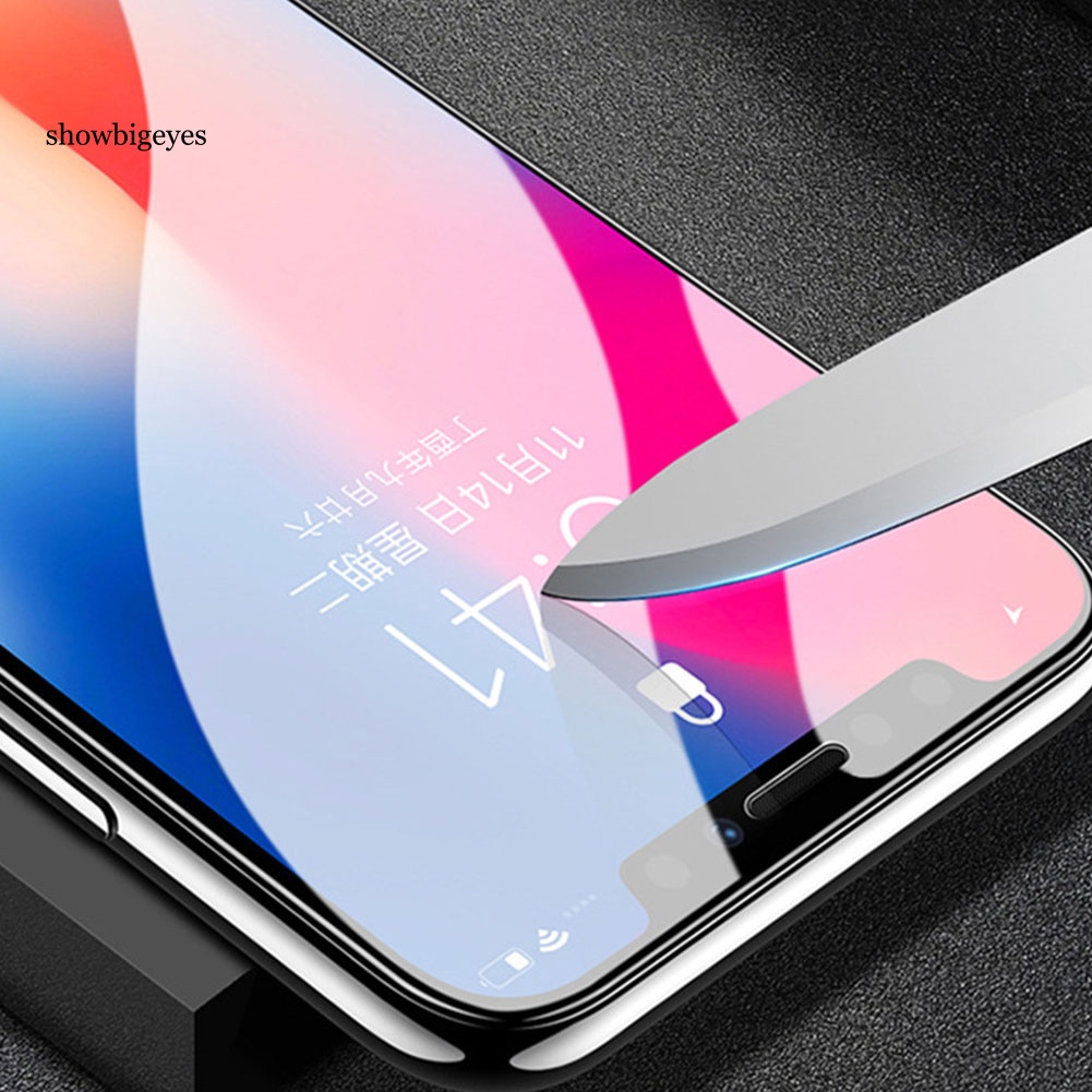 Kính Cường Lực 10D Chống Sốc Cho iPhone Xs / Xs Max / XR / X / 6S / 7 Plus / 8