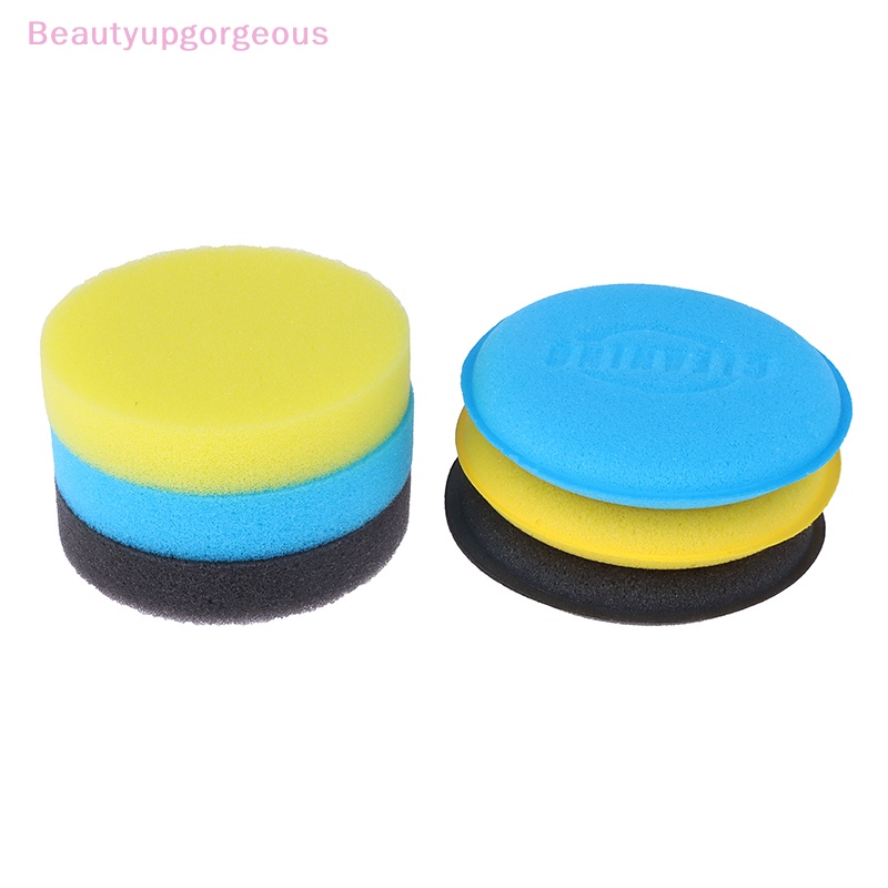 Bộ 6 Miếng Mút Đánh Bóng Xe Hơi Mật Độ Cao Tiện Dụng