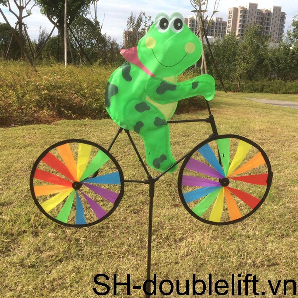 Chong Chóng Gió Đầy Màu Sắc Thú Vị Trang Trí Sân Vườn DIY