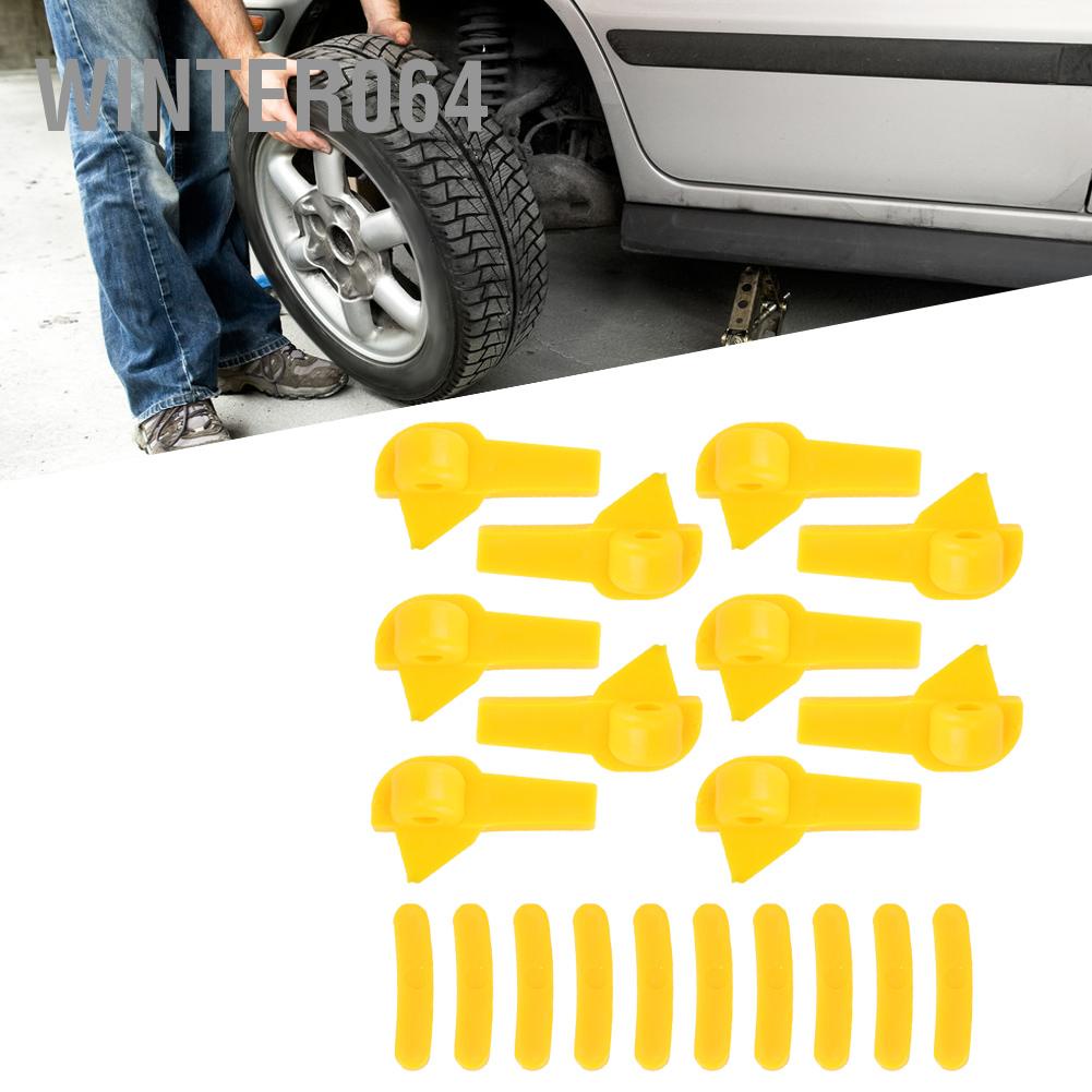 Winter064 20 cái Thay đổi lốp Mount Demount Head Duck Chèn vành bảo vệ