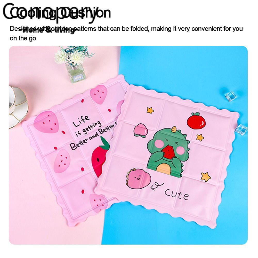 CONOPERY Đệm Làm Mát Không Trượt Chống Thấm Nước In Họa Tiết Hoạt Hình Có Thể Gấp Gọn Cho