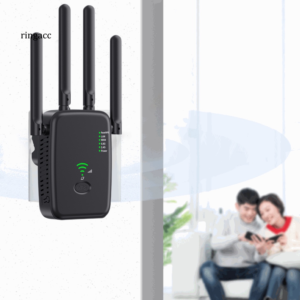 Thiết Bị Lặp Sóng WiFi 1200Mbps 5G / 2.4G 0.01km 802.11n Protocol Chuyên Dụng