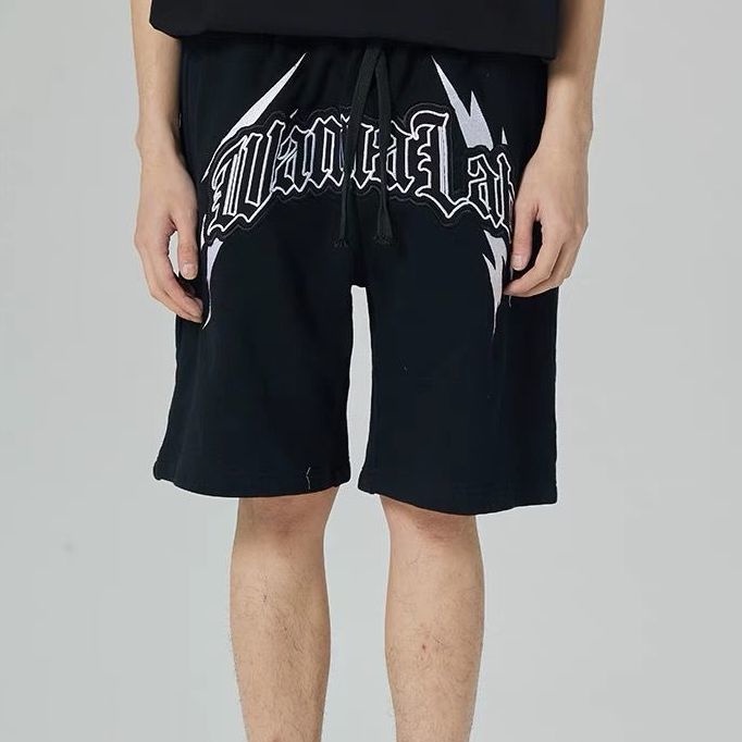 Quần Short Thể Thao Ống Rộng Thêu Chữ Thời Trang Mùa Hè Dành Cho Nam Và Nữ