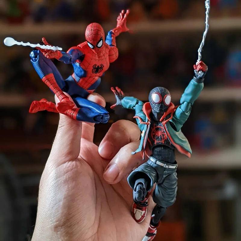 Mô Hình Nhân Vật Người Nhện marvel sv action miles