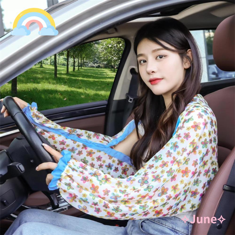 Áo Sơ Mi Chiffon Mỏng Dáng Dài Họa Tiết Hoa Thời Trang Đi Biển