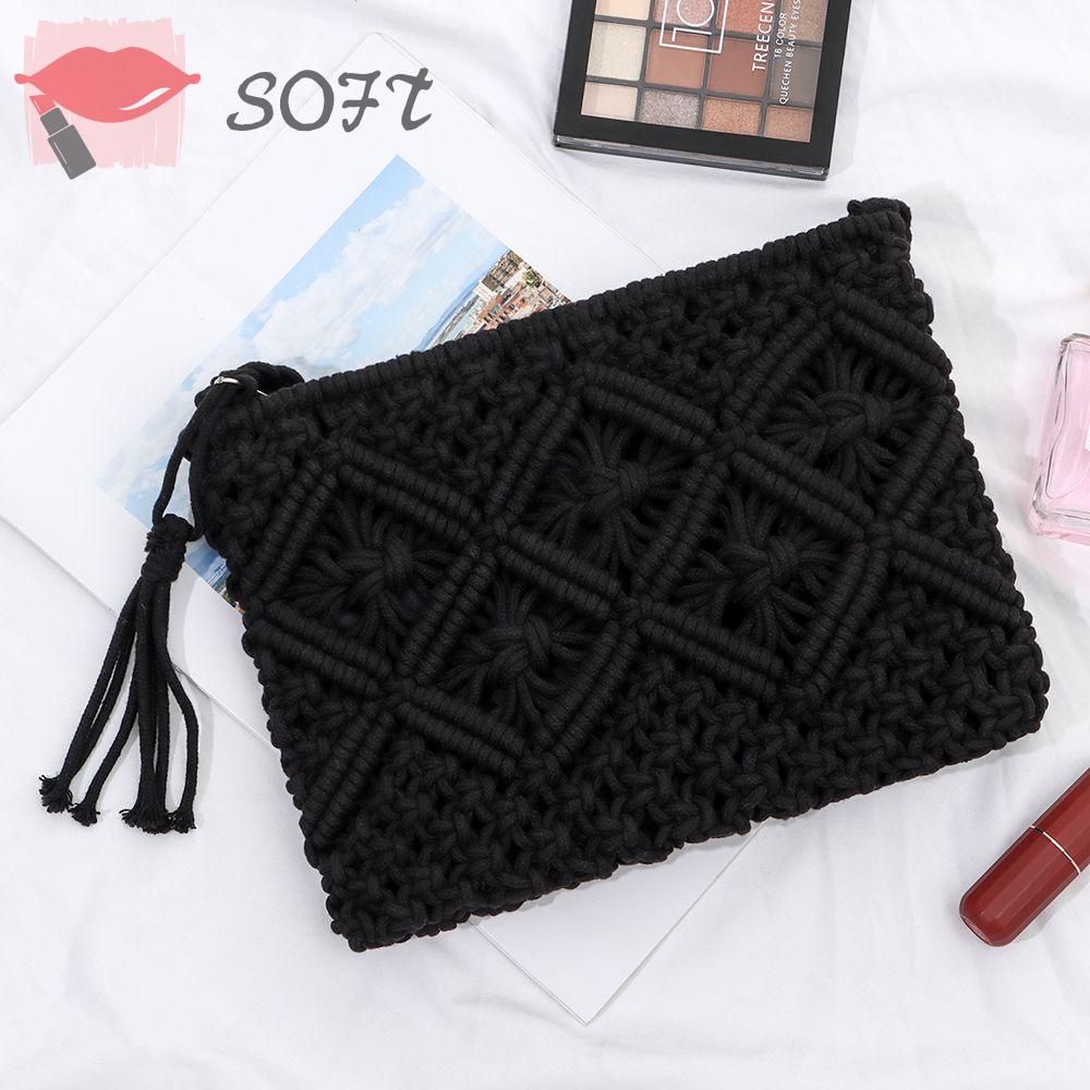 Túi Xách Rơm Dệt Phong Cách Retro Mùa Hè