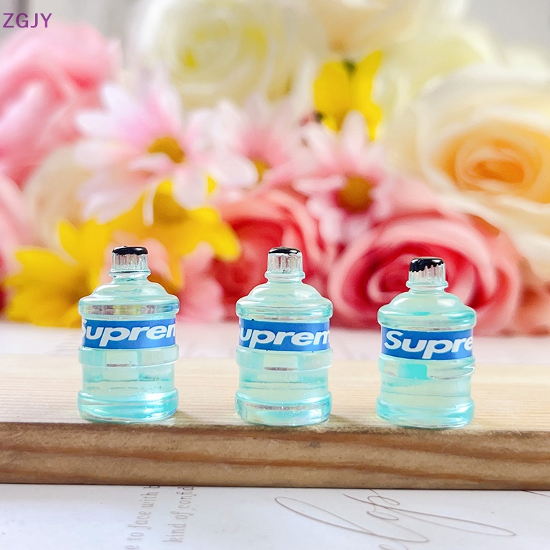 Set 5 Mô Hình Chai Kem Mini Bằng Nhựa Dạ Quang Dùng Để Trang Trí Ốp Điện Thoại Mới