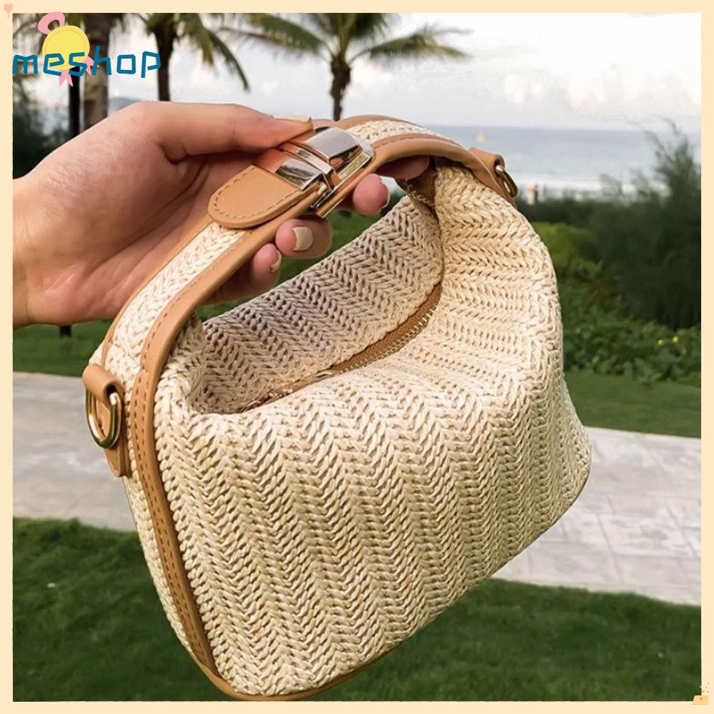 ME Túi Đeo Chéo Đan Len Phong Cách Bohemian Thời Trang Mùa Hè Mới Cho Nữ