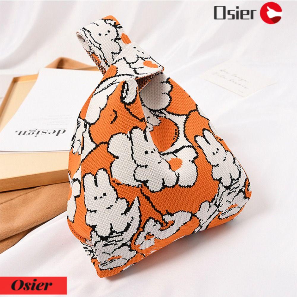 OSIER1 Túi Xách Đeo Vai Đan Len 1 Bên Vai Thời Trang Nữ