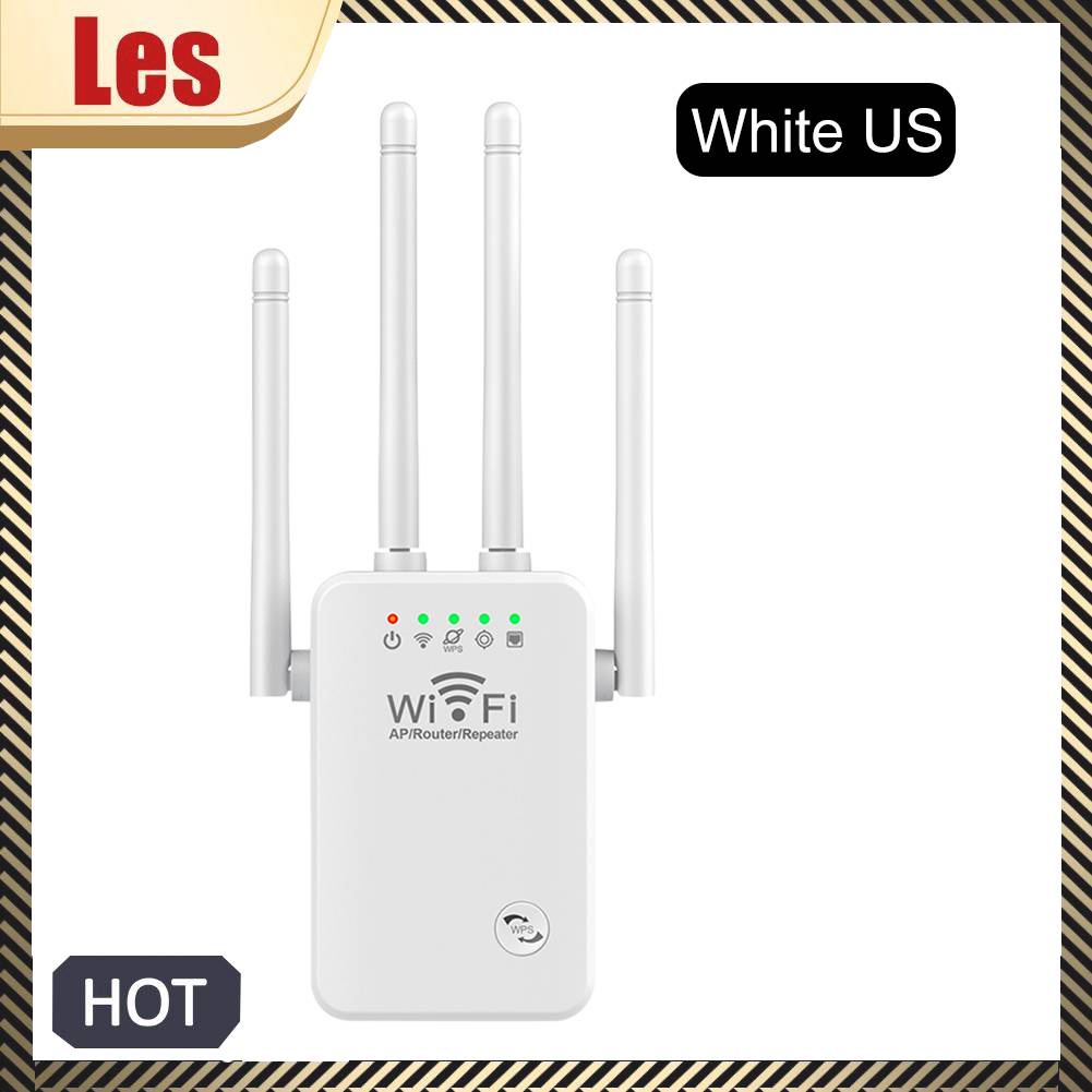 Thiết Bị Tăng Cường WiFi 2.4 GHz 300Mbps 4 Ăng Ten Tiện Dụng Cho Gia Đình