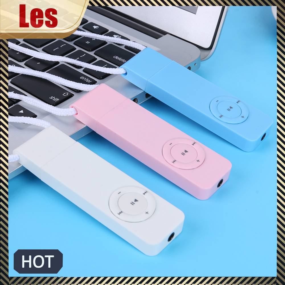 Máy Nghe Nhạc MP3 Mini Jack Cắm 3.5mm Tích Hợp Pin Lithium