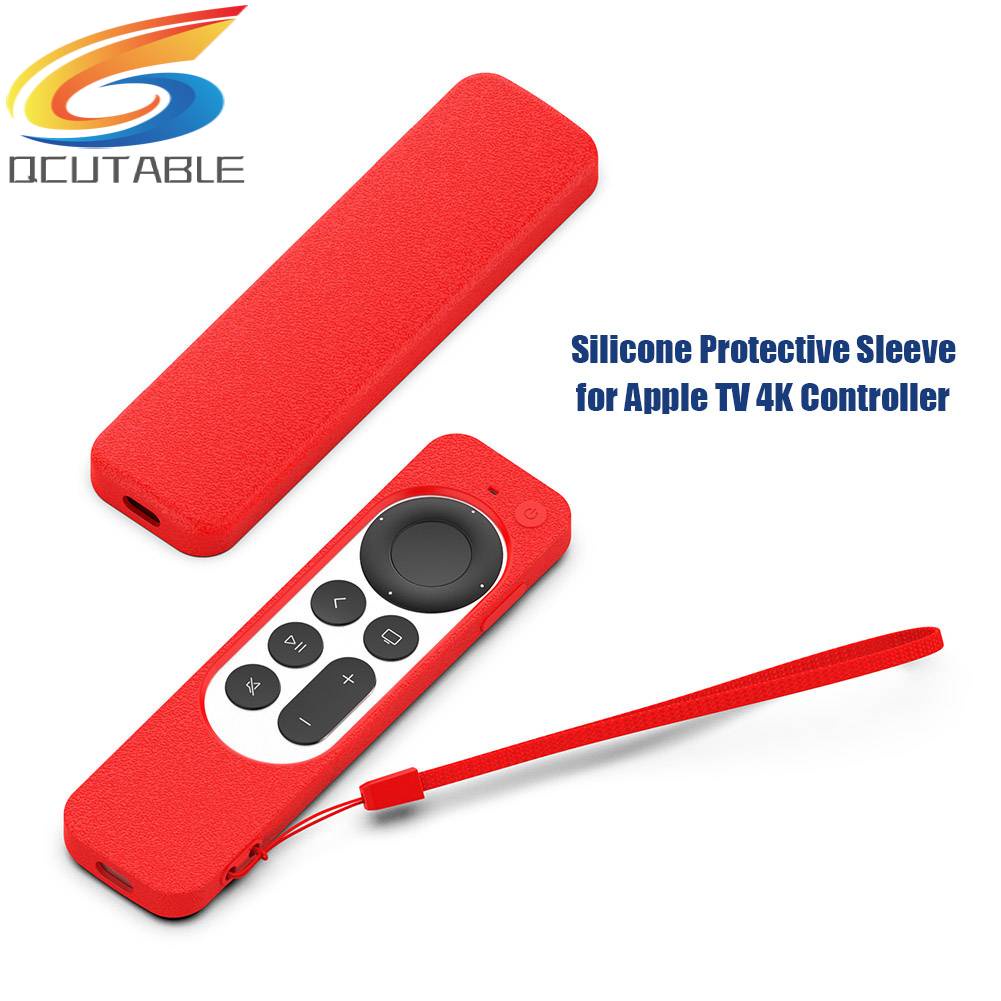 Ốp Bảo Vệ Điều Khiển Từ Xa Bằng Silicon Siêu Bền Chống Sốc Cho Appie TV 4K 202