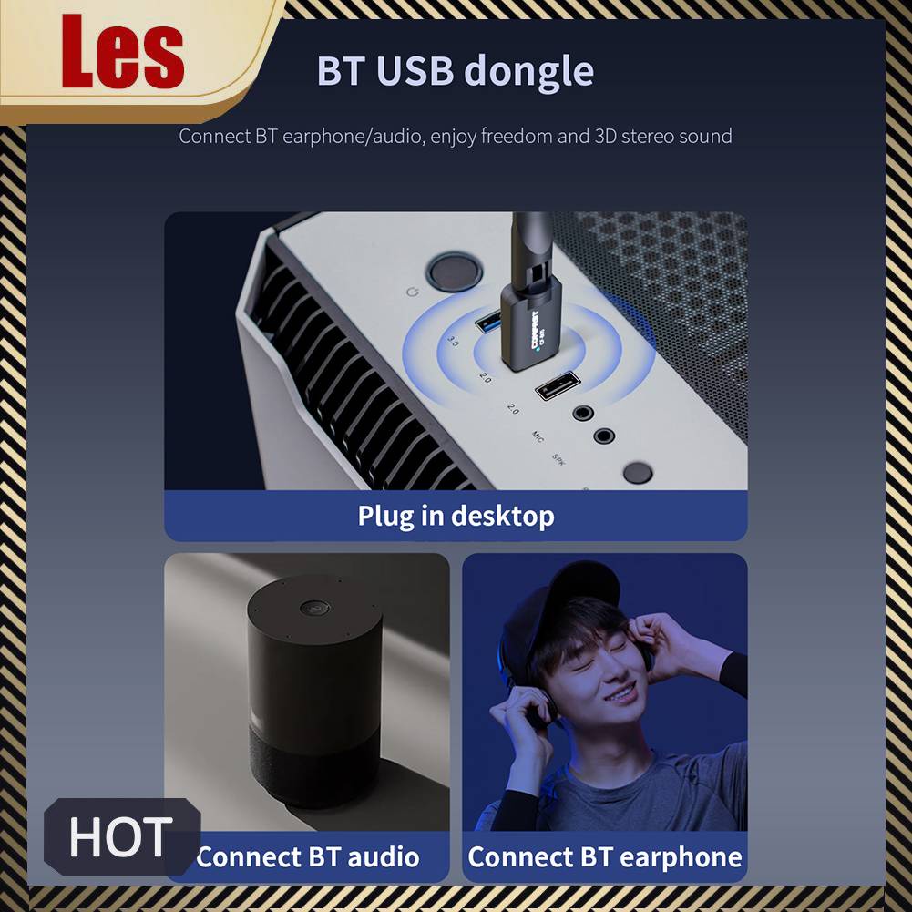 Usb Nhận Tín Hiệu Bluetooth 5.1 COMFAST Cho Máy Tính