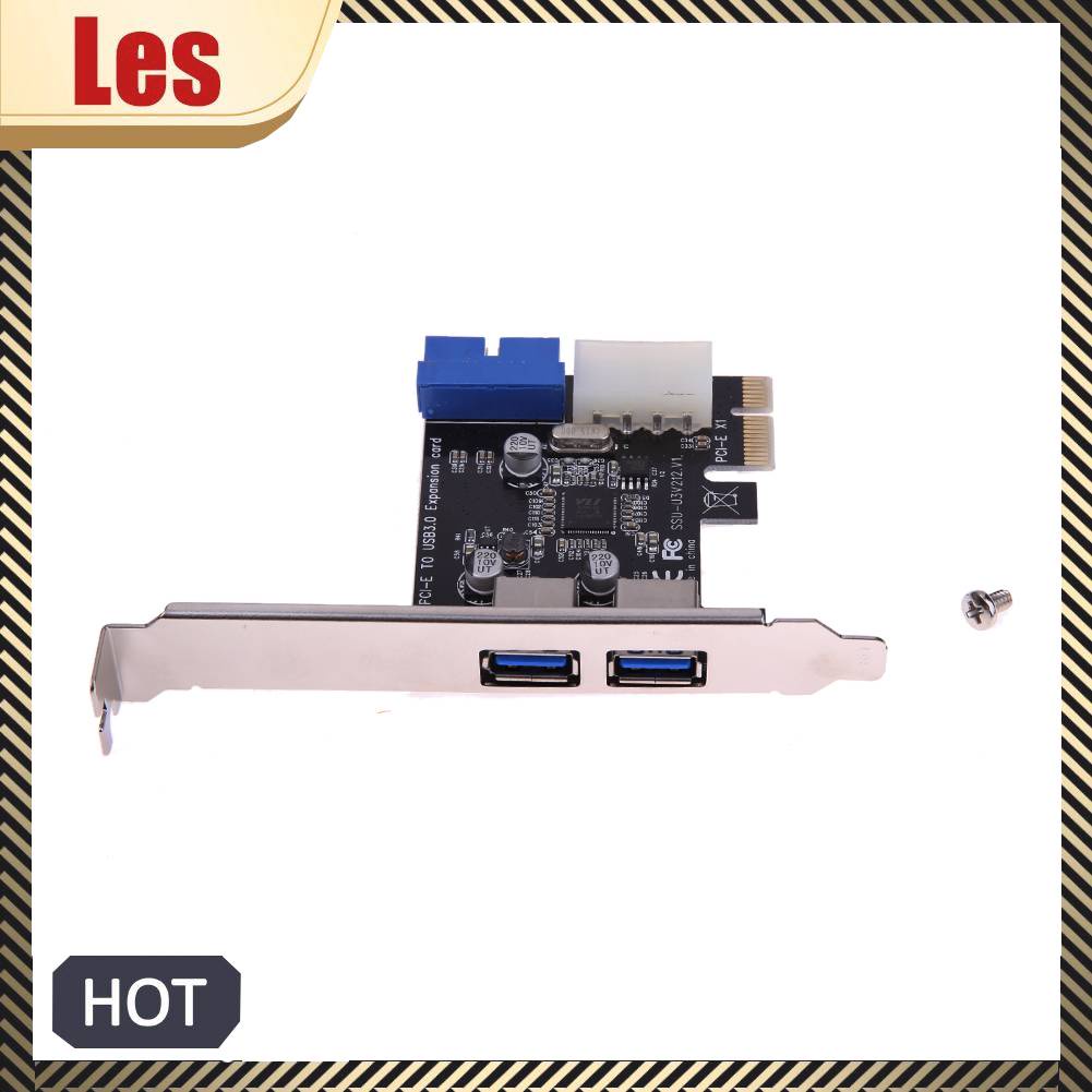 Card Mở Rộng PCIe 4pin IDE 2 Cổng Usb 3.0 + 19pin