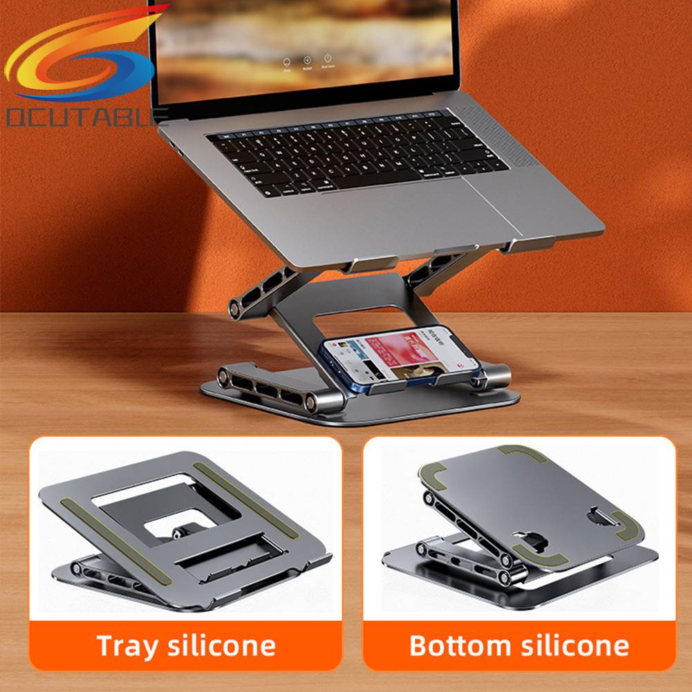 Giá Đỡ Điện Thoại / Máy Tính Bảng CNC 3 Lớp Làm Mát Điều Chỉnh Được 360