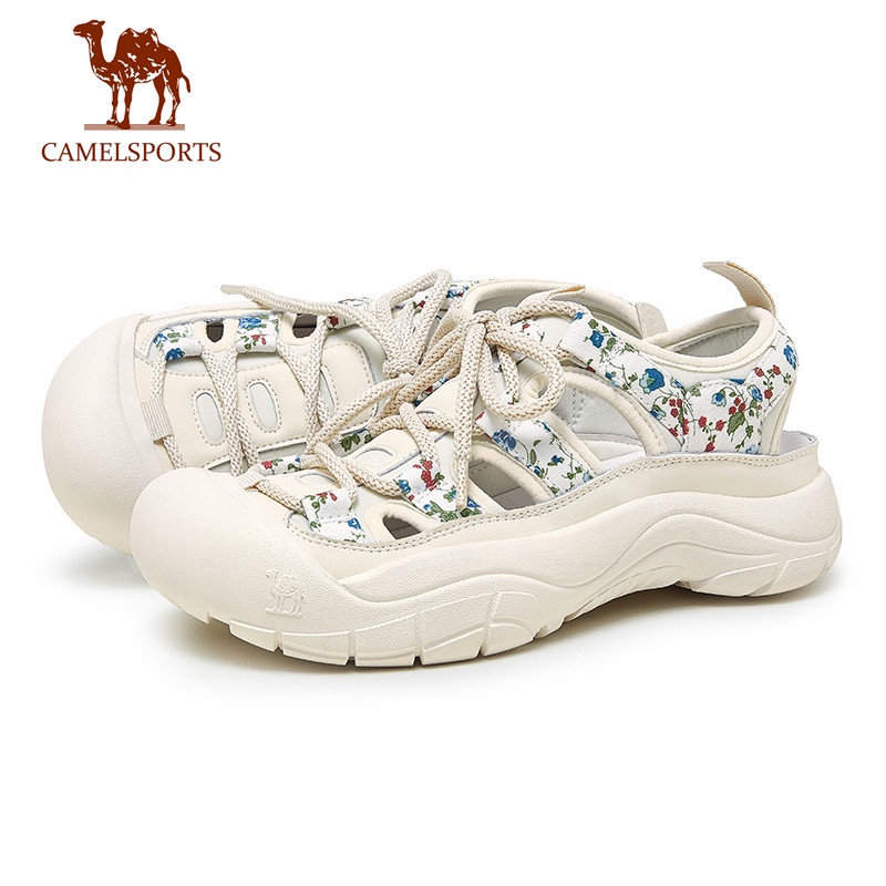 Giày sandal thể thao CAMELSPORTS đế bằng thời trang mùa hè size lớn cho nữ