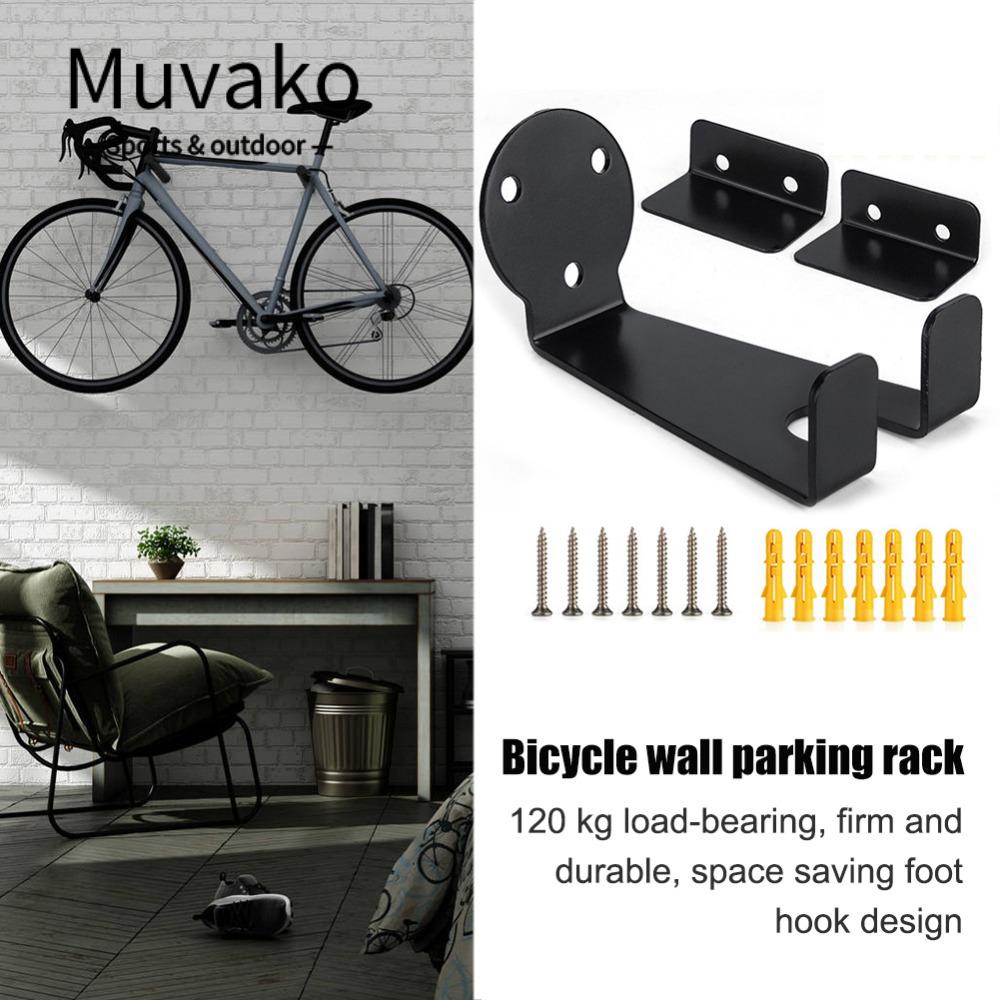 MUVAKO Giá Đỡ Kim Loại Gắn Tường Cho Xe Đạp Leo Núi Tiện Dụng Và Bền