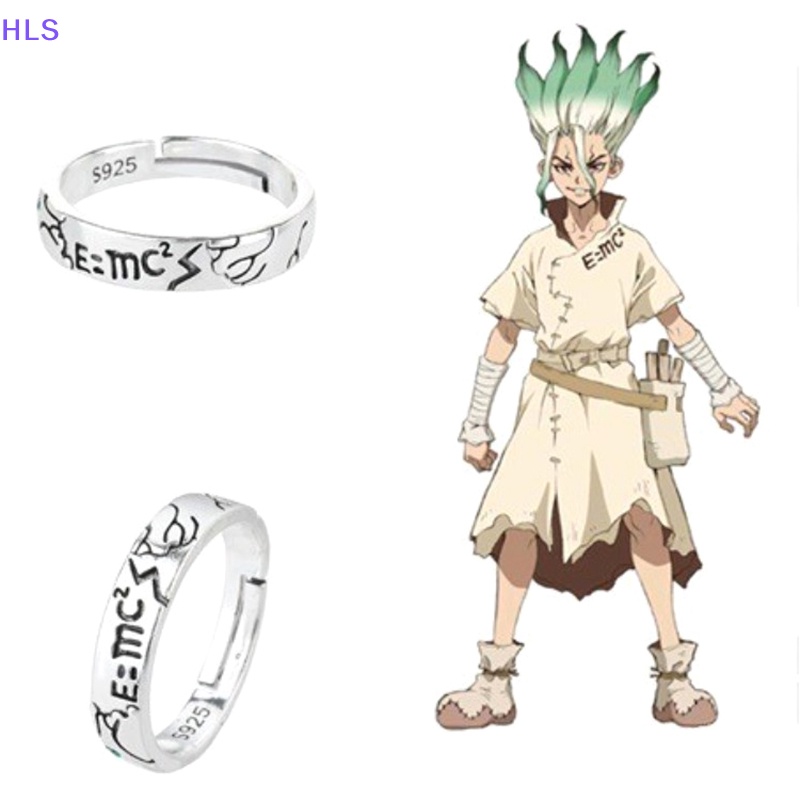 Nhẫn Hở Hóa Trang Nhân Vật Anime Dr.Stone Ishigami Có Thể Điều Chỉnh Kích Thước