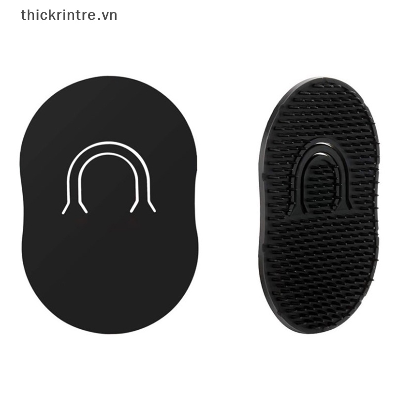 Set 3 Lược Tròn Chải Râu Mát Xa Da Đầu Tiện Lợi Cho Nam