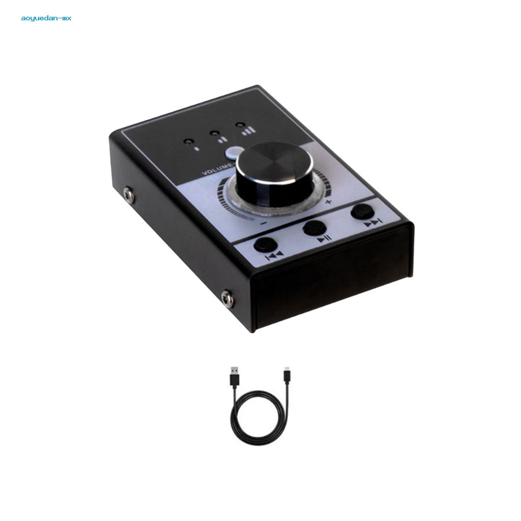 Aoyuedan Bộ Điều Khiển Âm Lượng Máy Tính Đa Phương Tiện Không Cần Khử Trùng Kèm Phụ Kiện