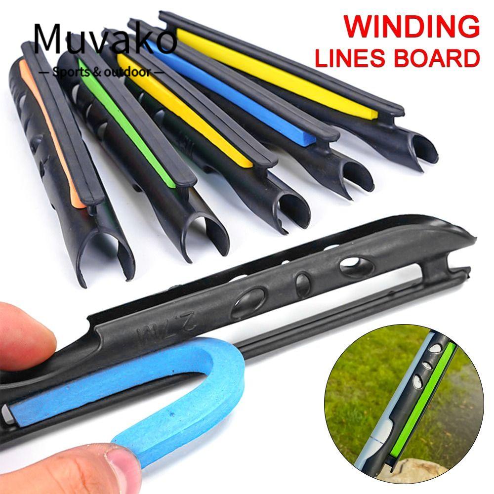 MUVAKO Bảng Cuộn Dây Câu Cá Bằng Xốp Siêu Bền Di Động Tiện Dụng