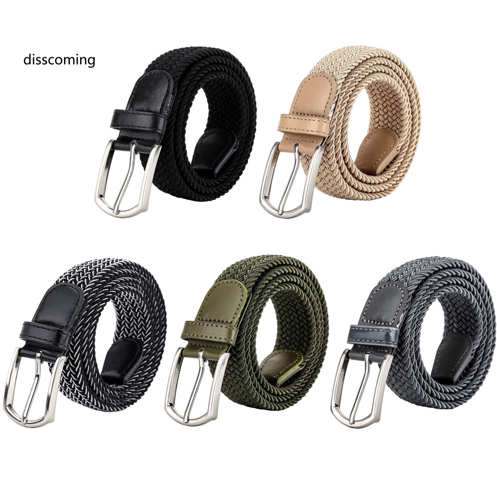 Băng Đô SL SL SL SL SL SL SL| Thắt Lưng Vải Co Giãn Khóa Cài Tùy Chỉnh Thoải Mái Bền Và Sành Điệu Cho Nam Mặc Thường Ngày Màu Sắc