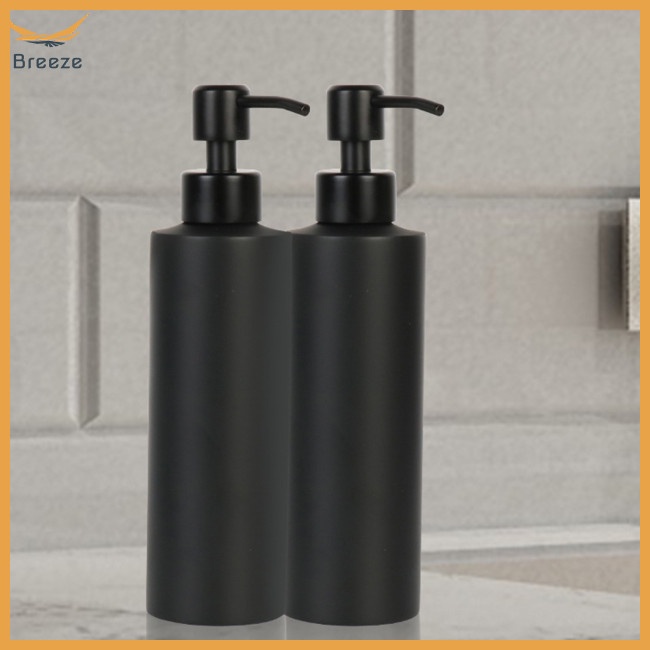 Bình Đựng Xà Phòng Rửa Tay 350ml Bằng Thép Không Gỉ 304 Dành Cho Nhà Bếp Phòng Tắm