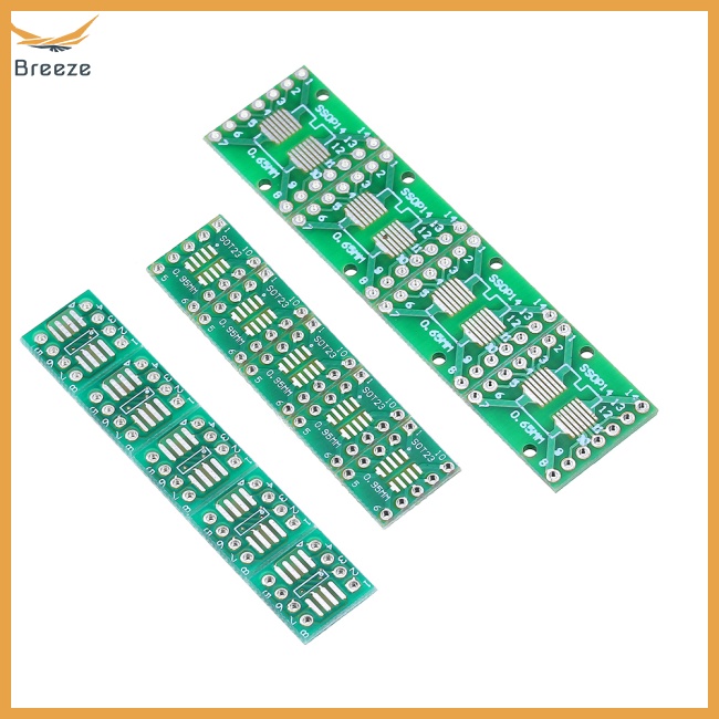 Bộ 5 Bảng Mạch Chuyển Đổi SMD Sang DIP SOP SSOP TSSOP SOT23 8 10 14 16 20 24 28 Stm Sang DIP