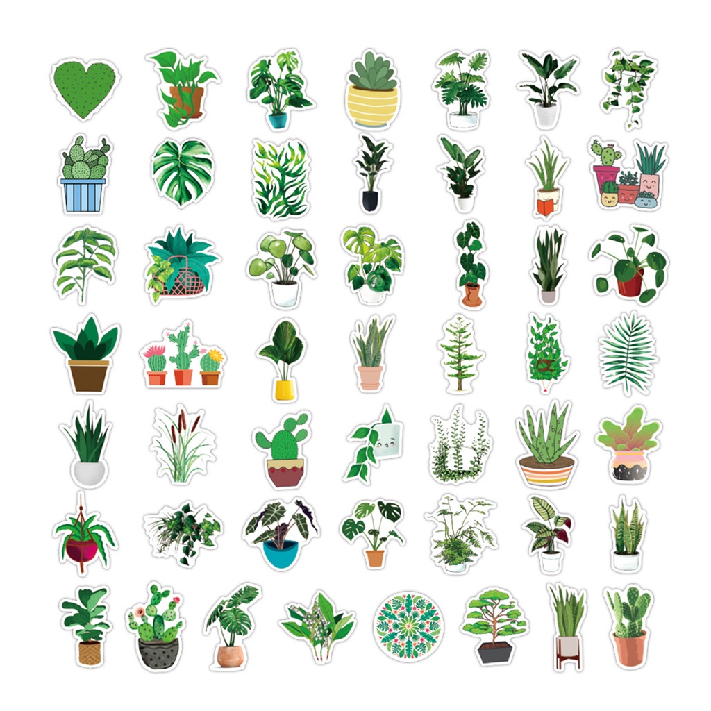 Bộ 100 Miếng Dán Trang Trí Laptop Chống Nước Không Cần Chạm Khắc Graffiti