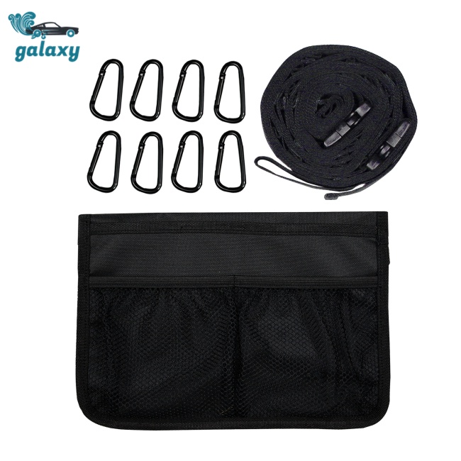 Galaxy Dây Treo Đồ 6.5m 16 Vòng Kèm 8 Móc Carabiner Tiện Dụng Cho Hoạt Động Ngoài Trời