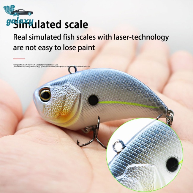 Galaxy Mồi Câu Cá Giả 12g 54mm Chất Lượng Cao