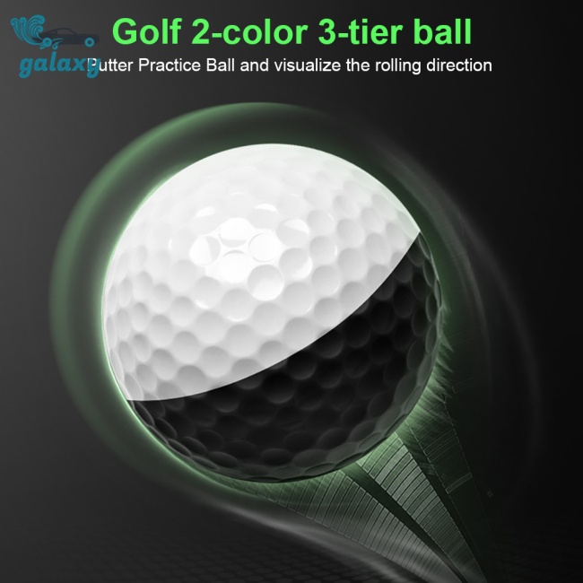 Galaxy Bộ 6 Quả Bóng Golf 2 Màu 3 Tầng Dùng Luyện Tập