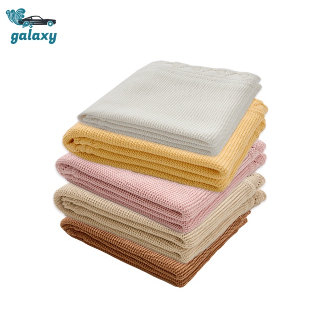 Chăn Dệt Kim Màu Trơn Họa Tiết galaxy Nhẹ Nhàng Thoải Mái Thoáng Khí Giặt Được