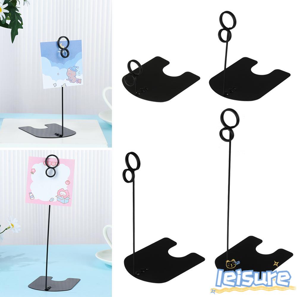 LEISURE Giá Đỡ Gắn Thẻ Tên Cho Tiệc Cưới