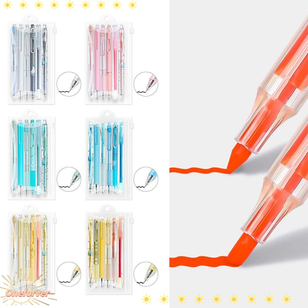 FOREVER Set 6 Bút Bi Dạng Nhấn Tiện Dụng Chất Lượng Cao