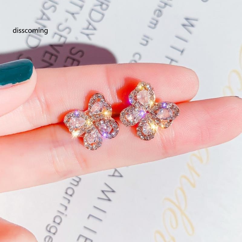 Đầm Nữ Kiểu Dáng Thời Trang Thanh Lịch| Đôi Bông Tai Hình Bướm Đính Đá Thời Trang Cho Nữ