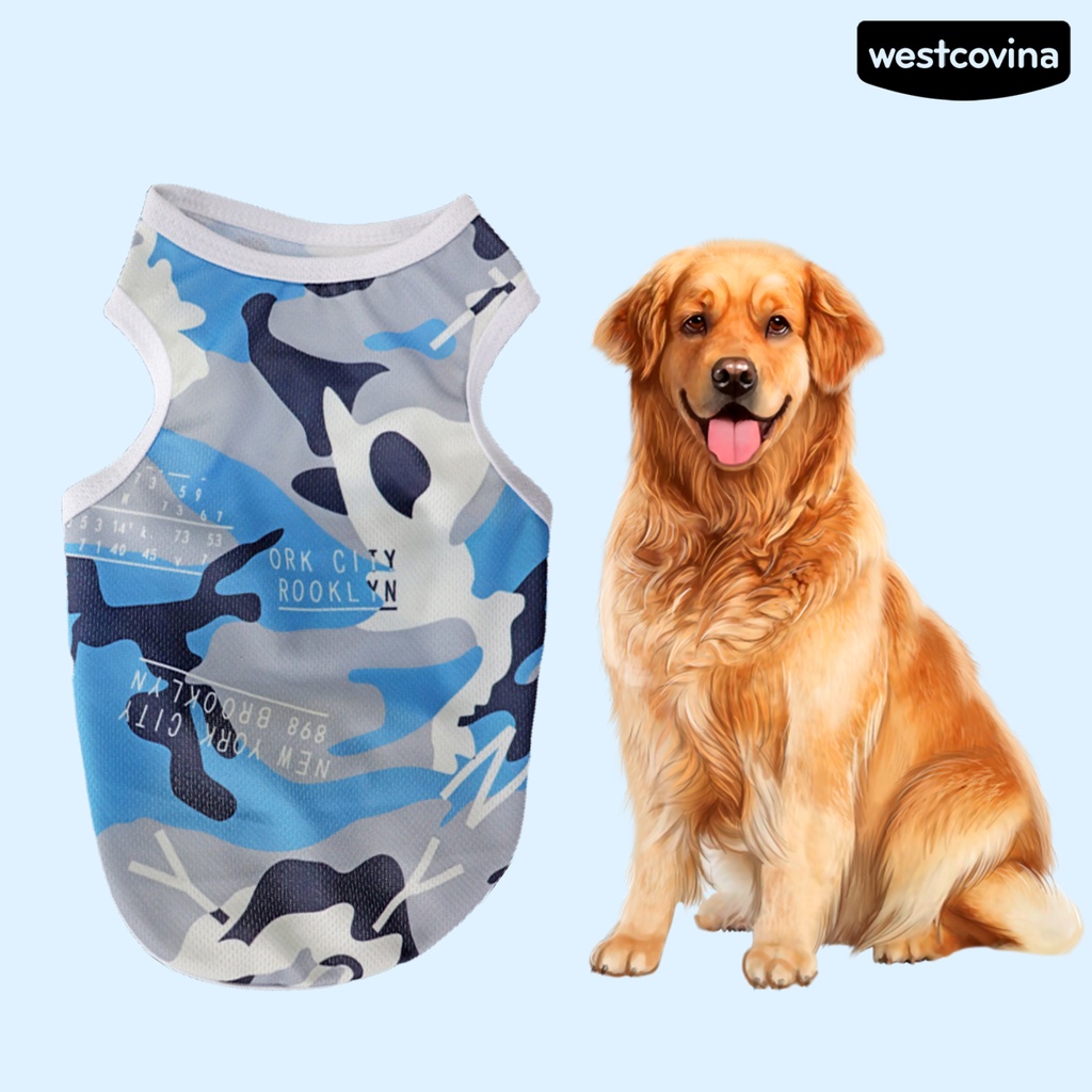 [COD]♞Áo Thun Không Tay HọA TiếT RằN Ri Cho Thú Cưng