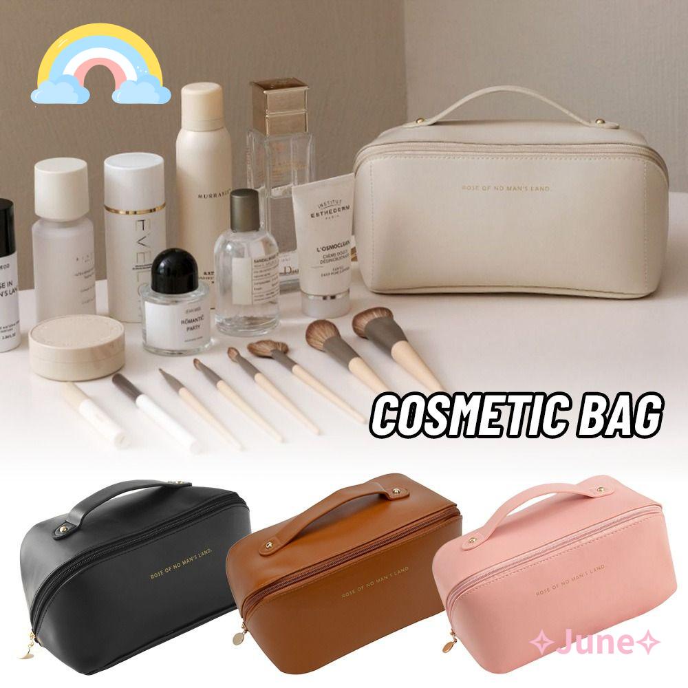 JUNE Túi Đựng Đồ Trang Điểm Sức Chứa Lớn Đa Năng Dùng Khi Đi Du Lịch