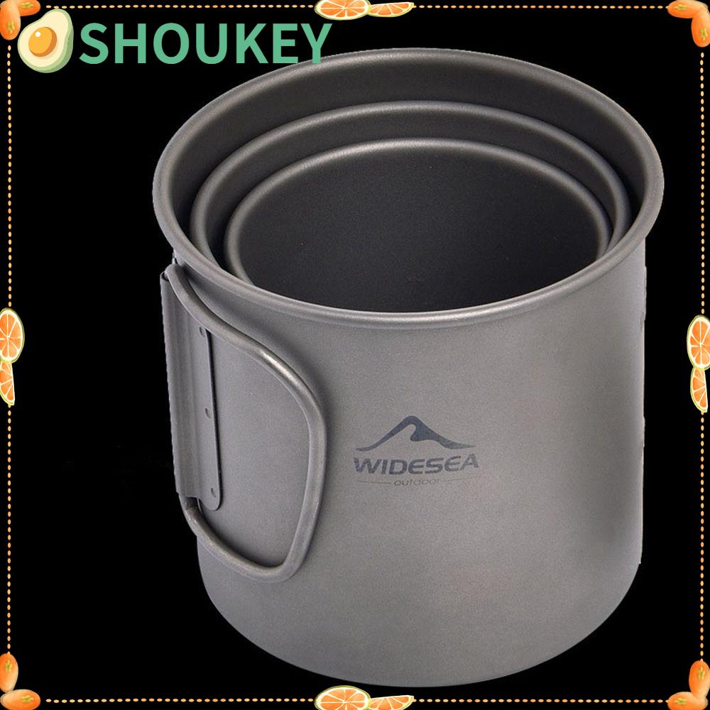 SHOUKEY Giá Đỡ Cốc Cà Phê / Trà Bằng Titan Tiện Dụng Mang Theo Du