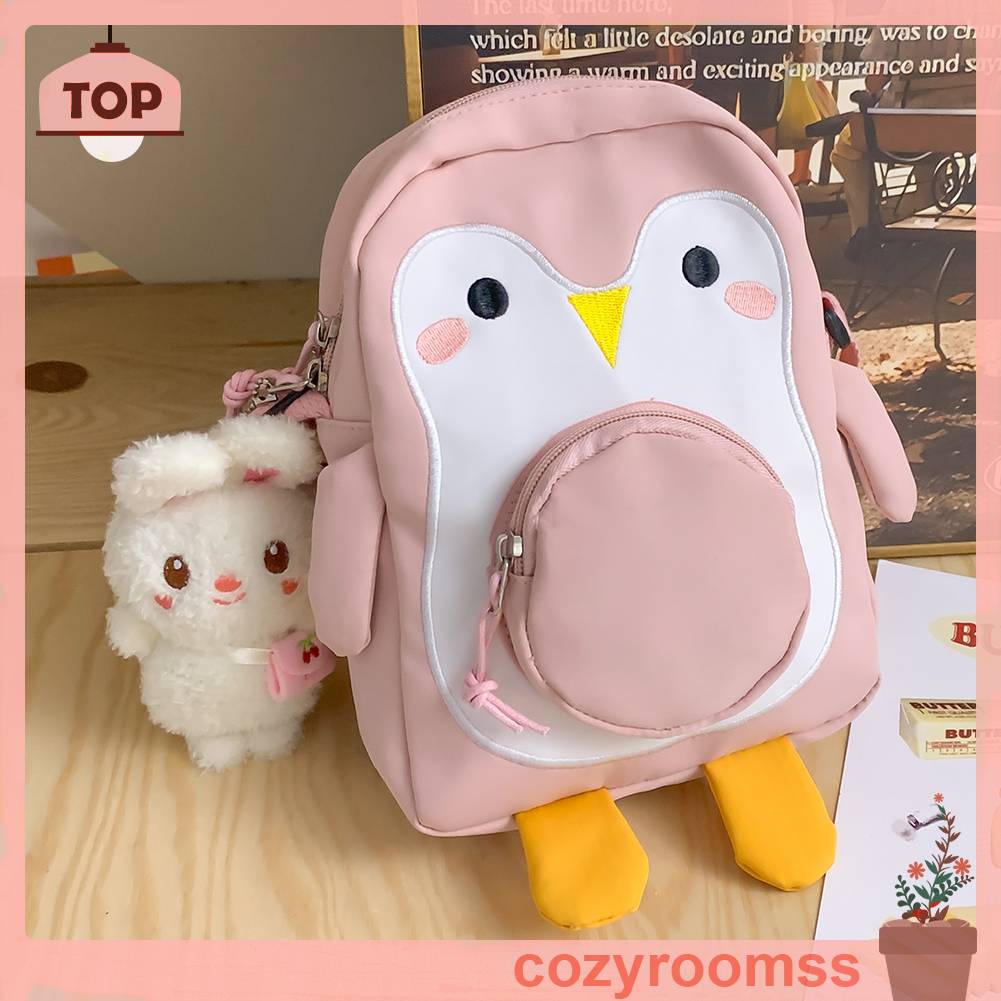 Túi Đeo Chéo Nữ Hình Chim Cánh Cụt Hoạt Hình Đáng Yêu
