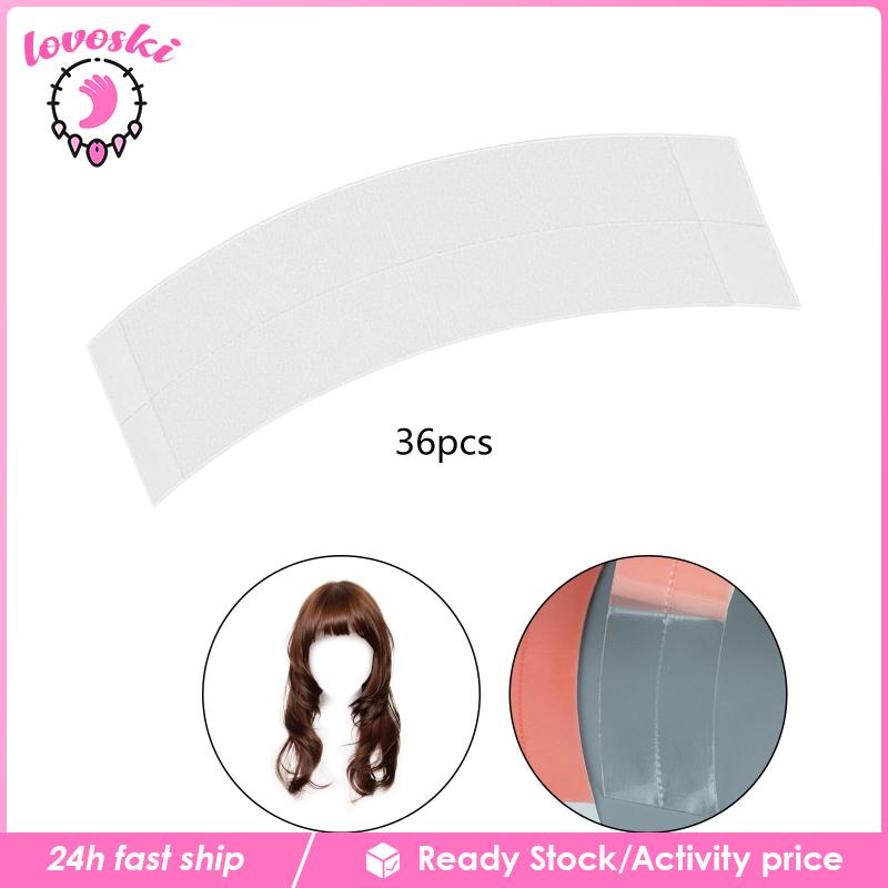 Bộ 36 Miếng Băng Keo Hai Mặt Trong Suốt Dùng Tạo Kiểu Tóc
