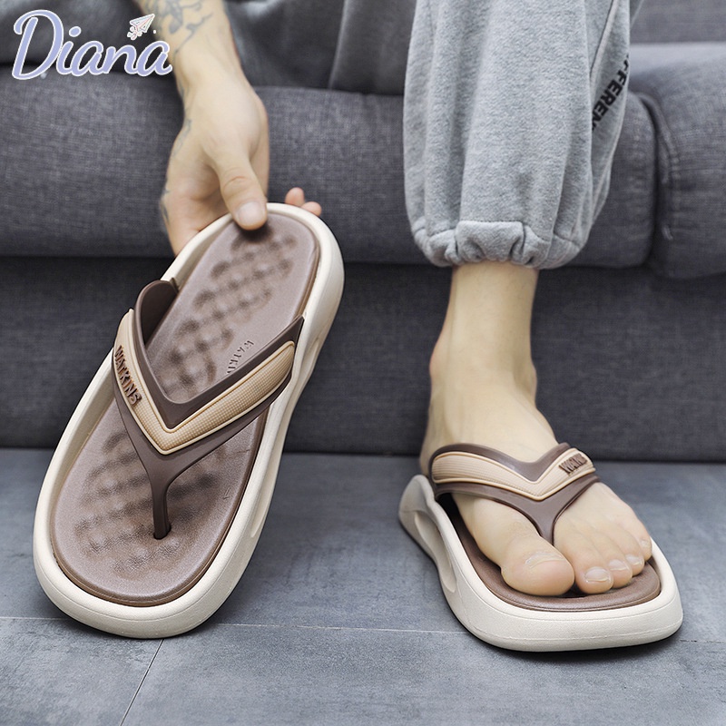 Lật Dép Xỏ Ngón Đế Mềm Chống Trượt Thời Trang Thể Thao Ngoài Trời Dành Cho Nam