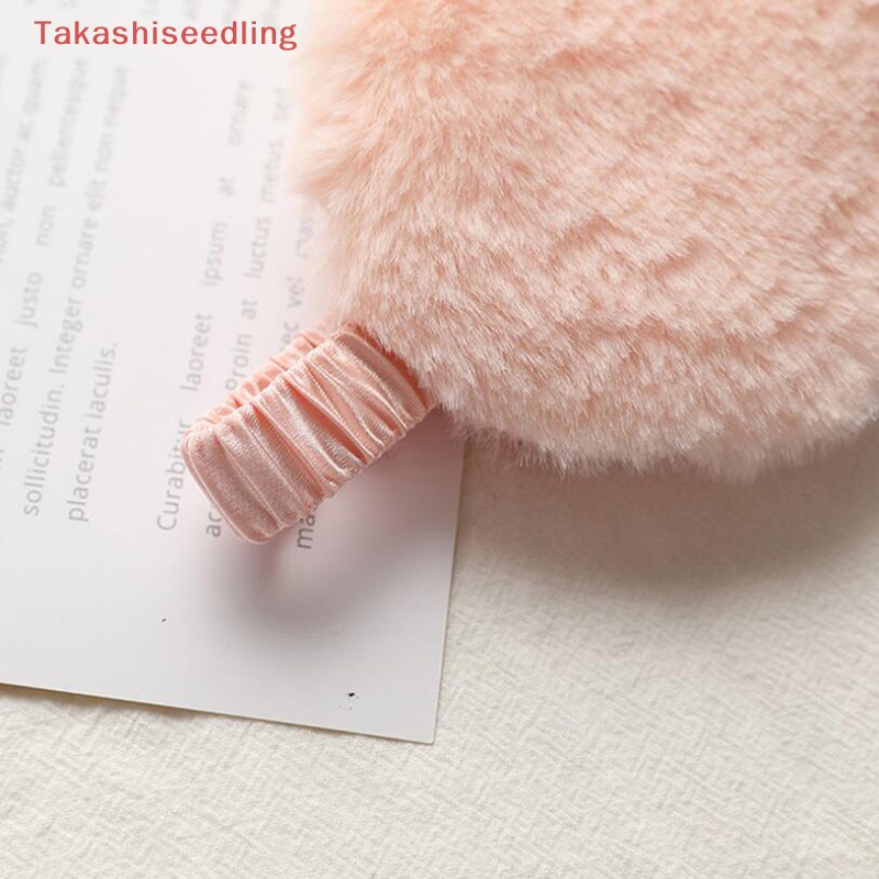 (Takashiseedling) Bịt Mắt Ngủ Phủ Lông Mềm Mại Che Mắt Ngủ