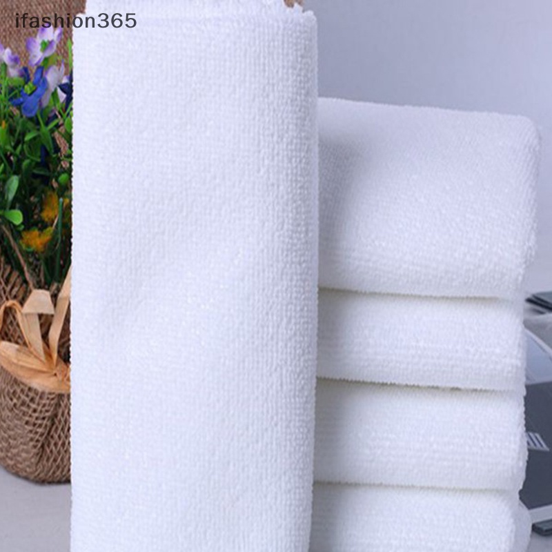 1 Khăn Tắm Cotton Màu Trắng Dùng Mát Xa Chân Tiện Dụng ifashion365   Vn VN