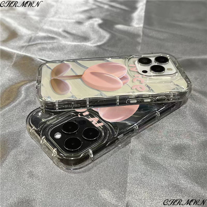 Ốp Điện Thoại Họa Tiết Hoa Xinh Xắn Cho iPhone14promax 8plus 14Promax111312Ốp Điện Thoại Mềm Trong Suốt In Chữ Tiếng Anh IV4D Cá Tính Cho Apple xr / /ins7